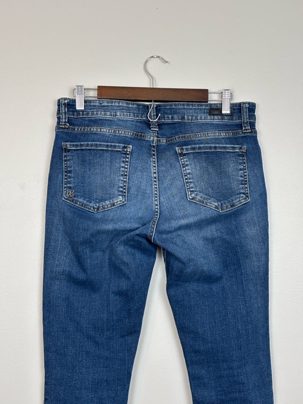 Kut From‎ The Kloth Jeans Womens 10 Blue Toothpick Skinny Mid Rise Stretch Denim - Picture 5 of 10